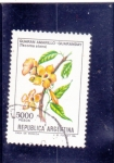 Stamps Argentina -  FLORES- Guaranday