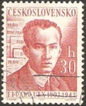 Stamps Czechoslovakia -  eduard urx
