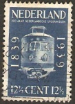 Stamps Netherlands -  centº de los ferrocarriles holandeses