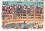 Stamps Japan -  trajes típicos