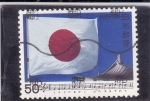 Stamps Japan -  BANDERA DE JAPON