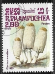 Stamps : Asia : Cambodia :  Setas . Coprinus comatus