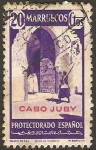 Sellos de Africa - Marruecos -  palacio de jalifa (cabo juby)