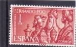 Stamps Spain -  DIA DEL SELLO 1964 (51)