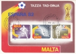 Stamps Malta -  Mundial España'82