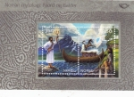 Sellos de Europa - Noruega -  Mitología nórdica Niord y Balder