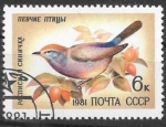 Sellos de Europa - Rusia -  aves