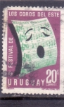 Stamps : America : Uruguay :  Festival de los coros del este
