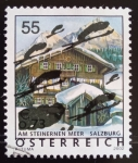 Stamps : Europe : Austria :  Austria = cambio