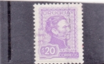 Stamps : America : Uruguay :  General Artigas 