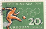 Stamps : America : Uruguay :  OLIMPIADA