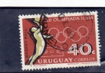 Stamps Uruguay -  OLIMPIADA 64