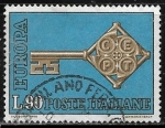 Stamps Europe - Italy -   Europa (C.E.P.T.) 1968 - Llave