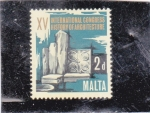 Stamps Malta -  XV Congreso internacional historia y arquitectura
