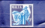 Stamps Malta -  Decapitación de San Pablo