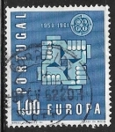 Sellos de Europa - Portugal -   Europa (C.E.P.T.) 1961 - Entwined Hands