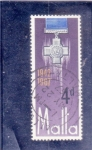 Stamps Malta -  25º aniversario del premio George Cross a Malta