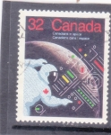  de America - Canad� -  canadienses en el espacio