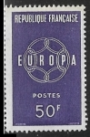 Stamps Europe - France -   Europa (C.E.P.T.) 1959 - Cadena