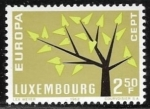 sello : Europa : Luxemburgo :  Europa (C.E.P.T.) 1962 - Arbol