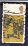 Sellos de Europa - Reino Unido -  Charles Dickens 1812-1870
