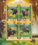  de America - Guinea -  los bufalos