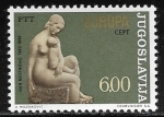 sello : Europa : Yugoslavia :  Europa (C.E.P.T.) 1974 - Esculturas