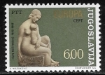 Sellos de Europa - Yugoslavia -   Europa (C.E.P.T.) 1974 - Esculturas