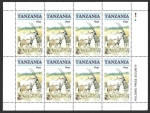 Stamps Africa - Tanzania -  319 - Oryx de Arábia