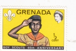 Stamps Grenada -  MOVIMIENTO SCOUT-65 Aniversario