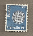 Stamps Switzerland -  Europa CEPT