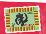  de Africa - Ghana -  emblema
