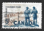 Sellos de America - Canad -  394 - Plan Colombo