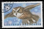 Stamps Europe - Bulgaria -  Aves - Otus scops