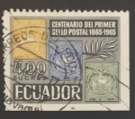 Stamps Ecuador -  Centº Primer sello postal