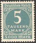 Stamps Germany -  291 - cifra