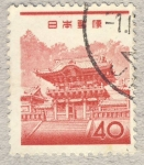 Stamps Asia - Japan -  templo