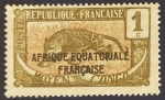 Stamps Central African Republic -   Leopardo (Panthera pardus)