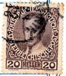 Stamps Austria -  1913 60 Aniversario del reinado de Francisco Jose : Fernando I , sin brillo