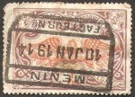 Stamps Belgium -  cifras y extremo de una rueda