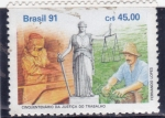 Sellos del Mundo : America : Brasil : 50 aniversario de justicia del trabajo