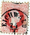 Stamps Austria -  1867 Francisco Jose