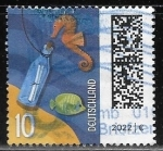 Sellos de Europa - Alemania -  Carta en botella