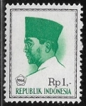 Sellos de Asia - Indonesia -   President Sukarno