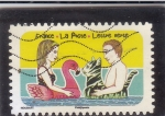 Stamps France -  vacaciones para todos