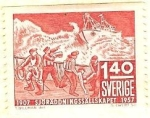 Stamps Sweden -  Cincuentenario de la Asociacón sueca de salvamento