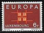 Sellos del Mundo : Europa : Luxemburgo : Europa (C.E.P.T.) 1963  - Letras