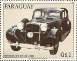 Sellos de America - Paraguay -  Autos Maybach