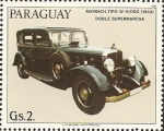 Stamps America - Paraguay -  Autos Maybach