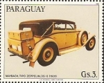 Stamps : America : Paraguay :  Autos Maybach